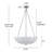 4-light Dimmable Empire Chandelier-123246466