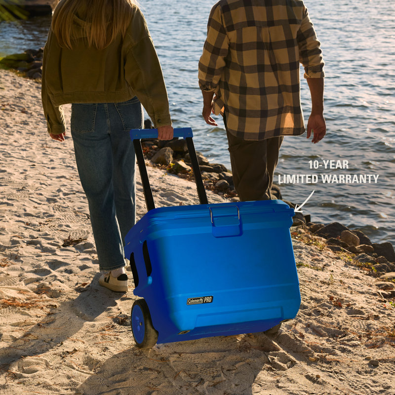 Coleman Pro 55-Quart Hard Cooler, Neptune
