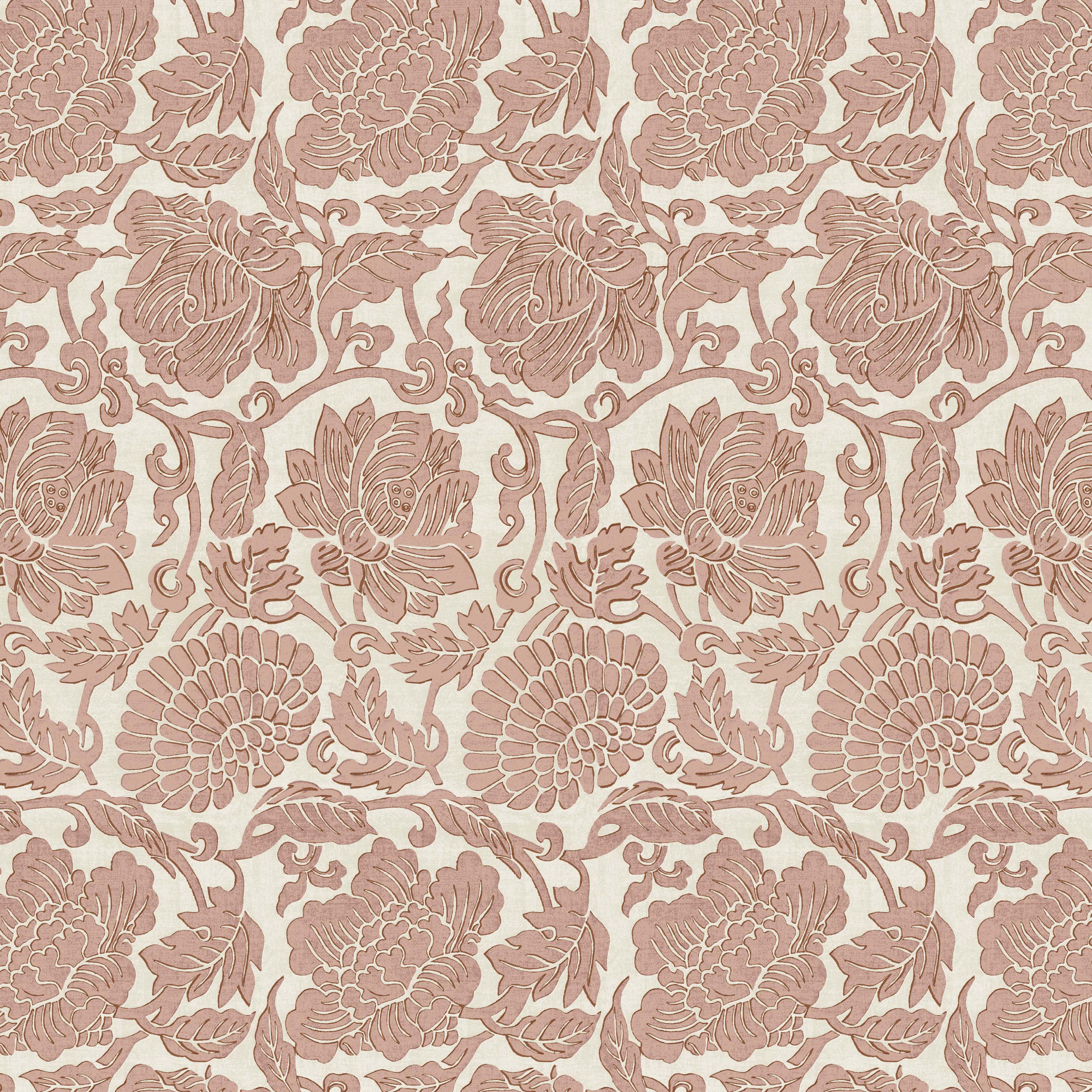 Ivanka Upholstered Parsons Chair, Japanais Dusty Pink