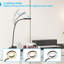 Table à ongles extensible portable et pliable avec ventilateur et lampe DEL Extine