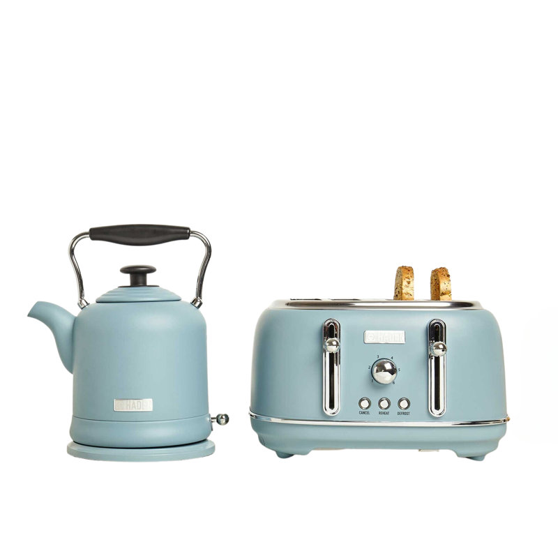 HADEN 1.7L Stainless Steel Kettle, Blue
