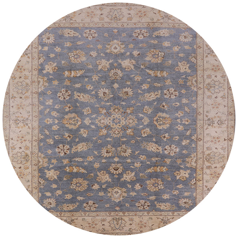 Ardashes Oriental Indoor Rug, Round 4'
