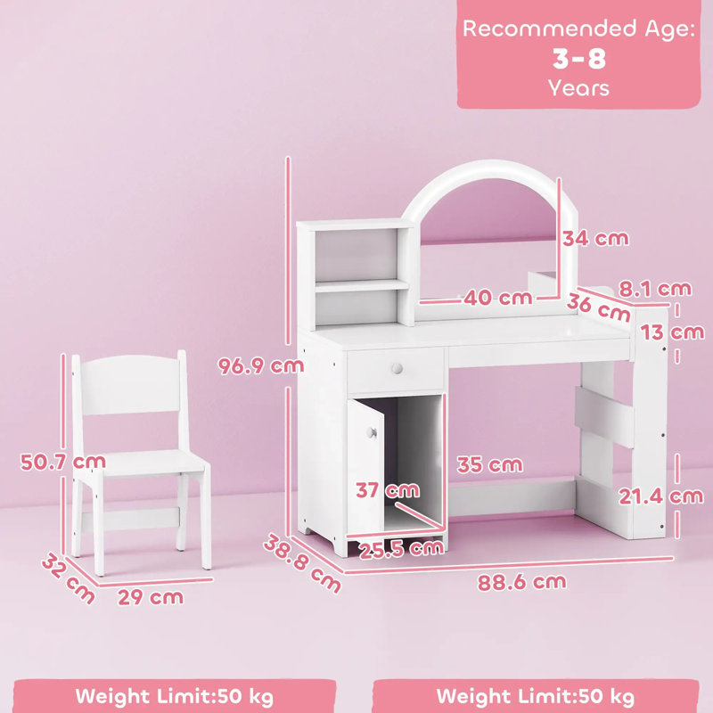 Dressing Table with Mirror