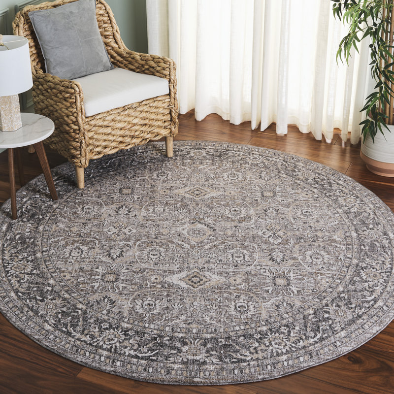 Tapis oriental Finley 320 Performance, Rond 6 pi 7 po