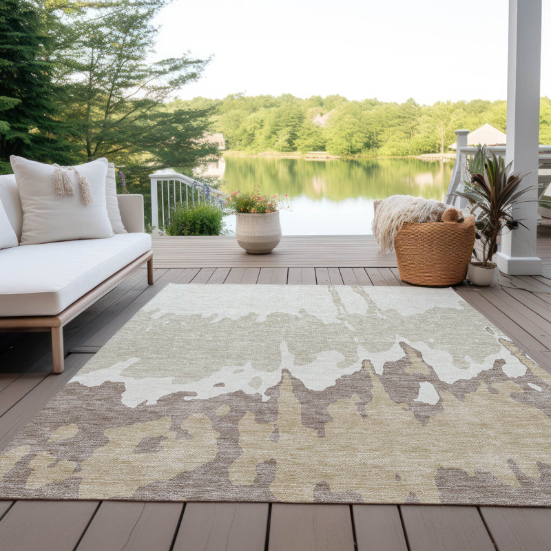  Chayden Area Rug with Non-Slip Backing, Rectangle 5' x 7'6"