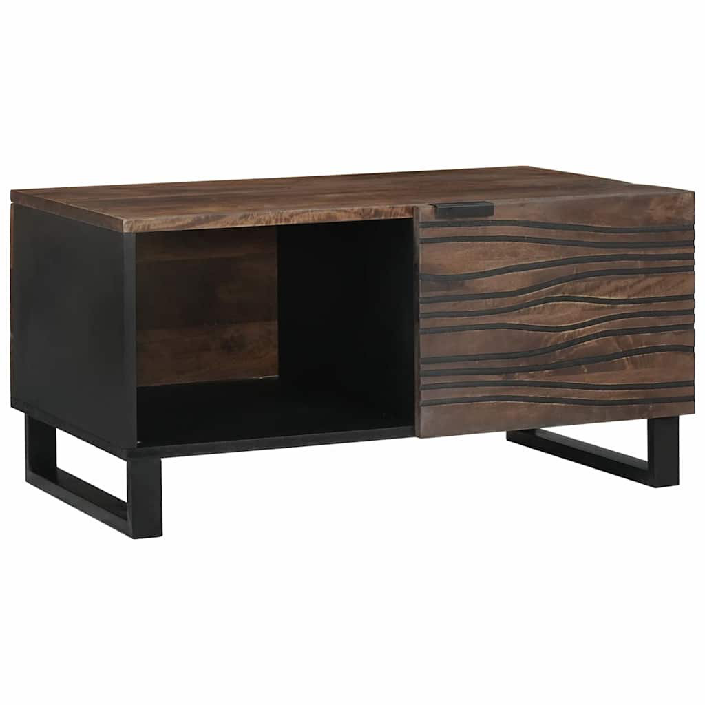 Solid Wood Coffee Table with Storage
