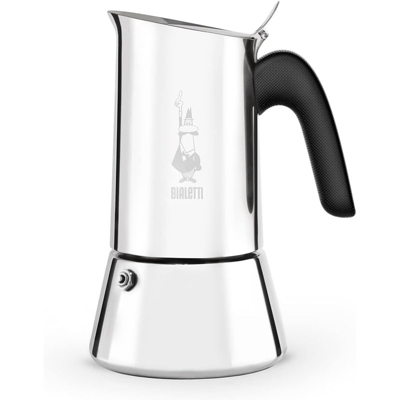 Bialetti Stainless Steel 6-Cup Stovetop Espresso Maker