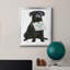 «Love and Labrador», toile encadrée de qualité supérieure - prête à être accrochée-778547017-778547021