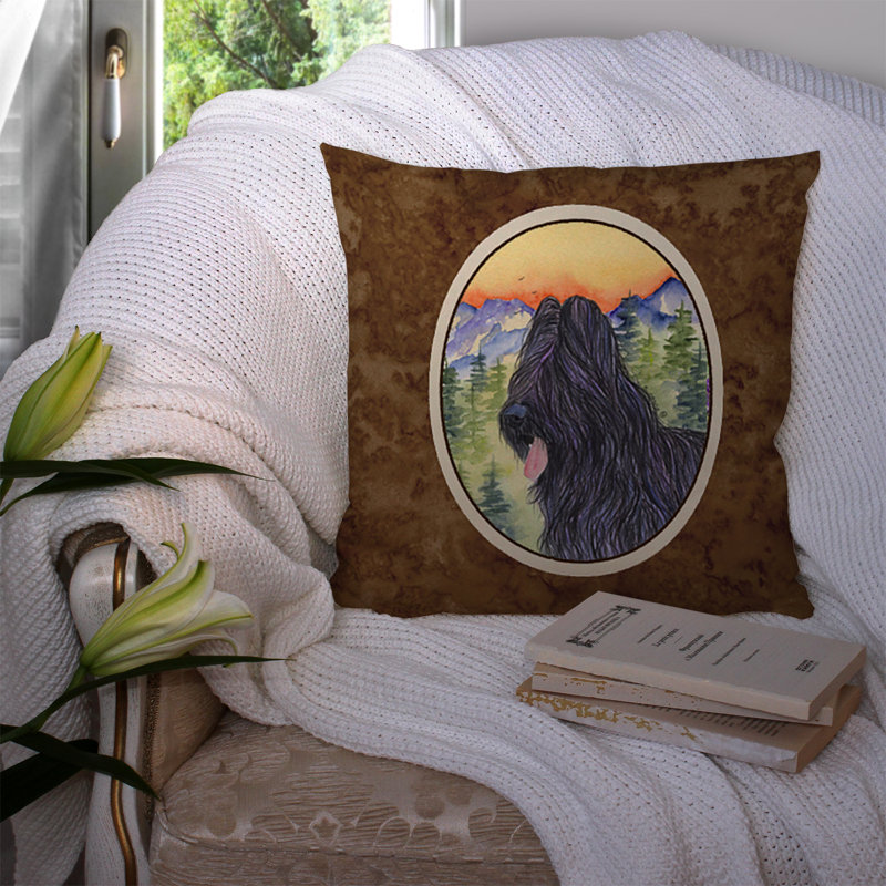 Coussin décoratif intérieur/extérieur brie