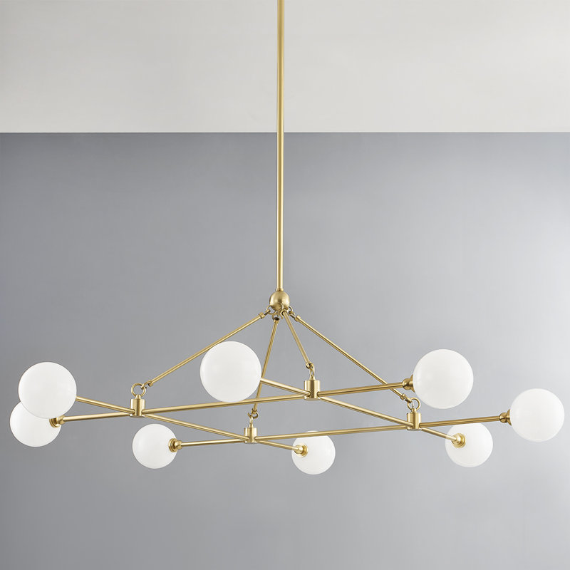 ANDREWS 8 LIGHT CHANDELIER