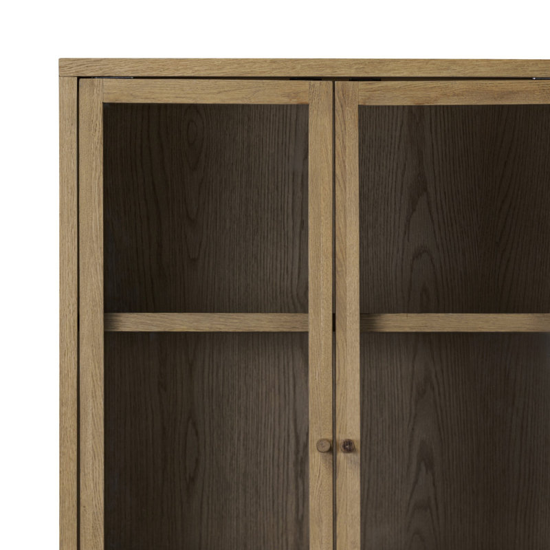 Bergstrom Display Cabinet, Light Brown