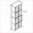 Cabinets | 72.4" Tall Freestanding Storage with 8 Doors &amp; 4 Shelves | Walnut Brown Finish | Traditional MDF | Living Room-610543522