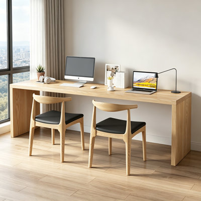 Bureaux modernes en bois massif Burlywood