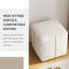 18.5cm Wide Solid Colour Accent Stool Ottoman