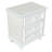  Modern Cottage Style Nightstand with Mango Wood Construction - 28"H-646123791