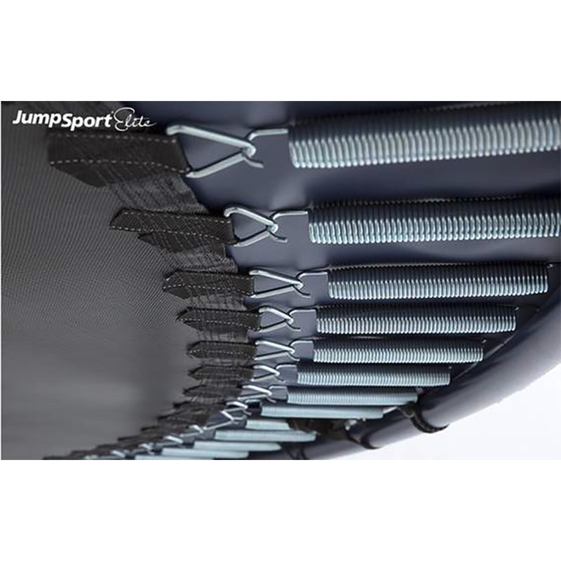 JumpSport Round Backyard Trampoline with Safety Enclosure