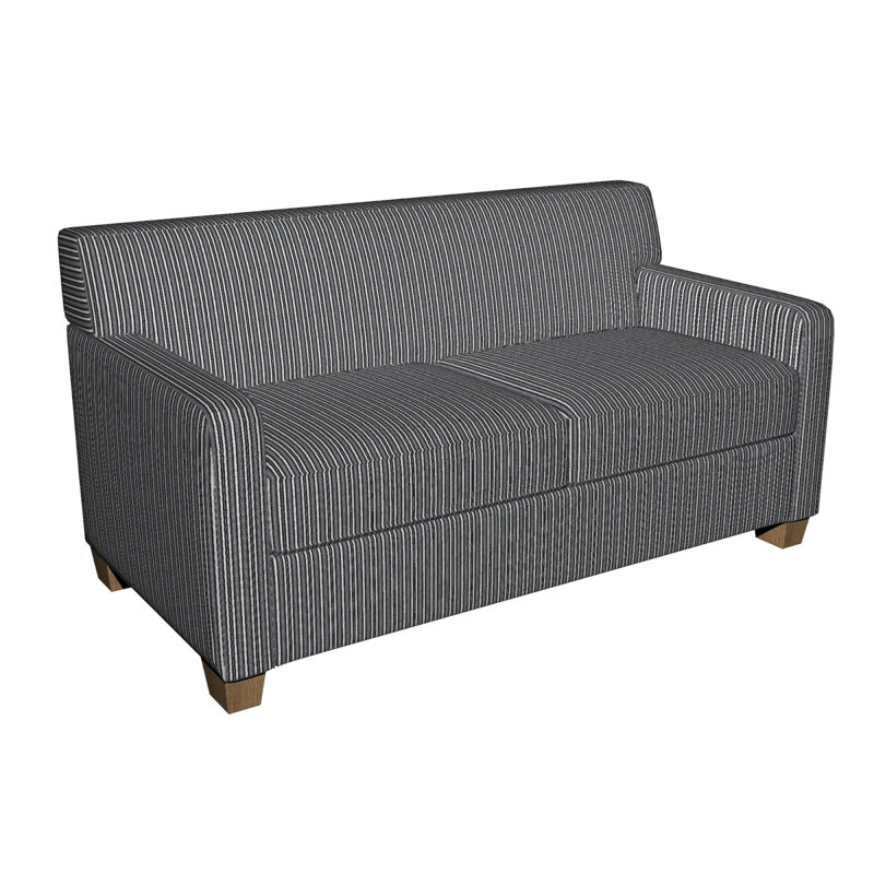 Tissu rayé, Noir