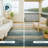 Machine Washable Indoor/Outdoor Chantille ACN2941 Striped Rug-128961524