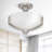 Hier Glass Semi Flush Mount-994872875
