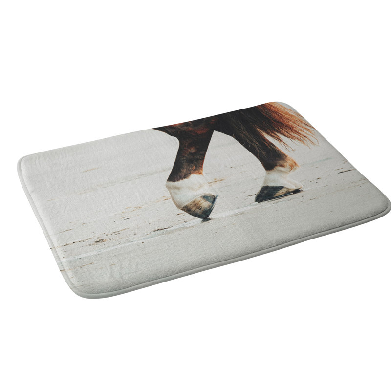 Tapis de bain tango cheval ingrid beddoes