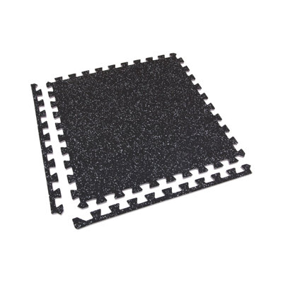 Carreaux de caoutchouc 3/8 po