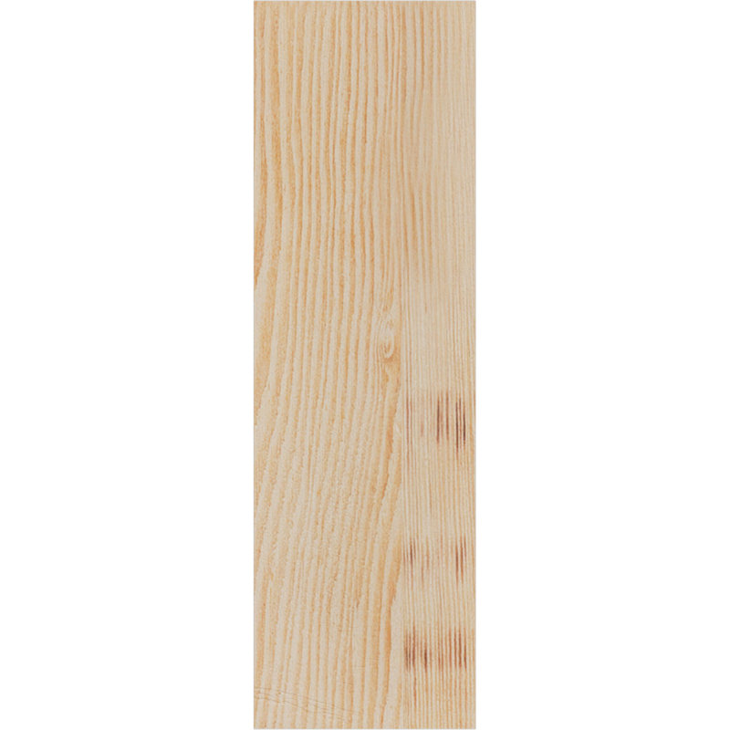 Queue de chevron lisse Crestline, Douglas, 12" H x 48" W x 3.5" D