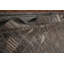 Tapis rayé en laine marocain 9 x 13