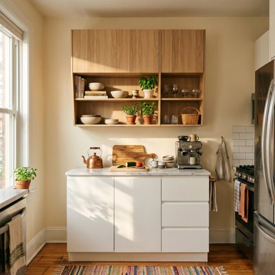 Raymund 51.2"W Kitchen Pantry Sideboard Storage Cabinet