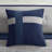 Blue King 7 Piece Comforter - Faux Suede, Elegant Bedding Suede Blue, Fill