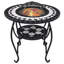 Esmeyer Mosaic Fire Pit Table 68 cm Ceramic-108351667