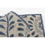Tapis intérieur / extérieur bleu / gris à motif floral Kasey-470670312