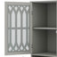 Imposante armoire de rangement pour plancher de salle de bain avec tiroir simple à deux portes et tablette personnalisable-118039136
