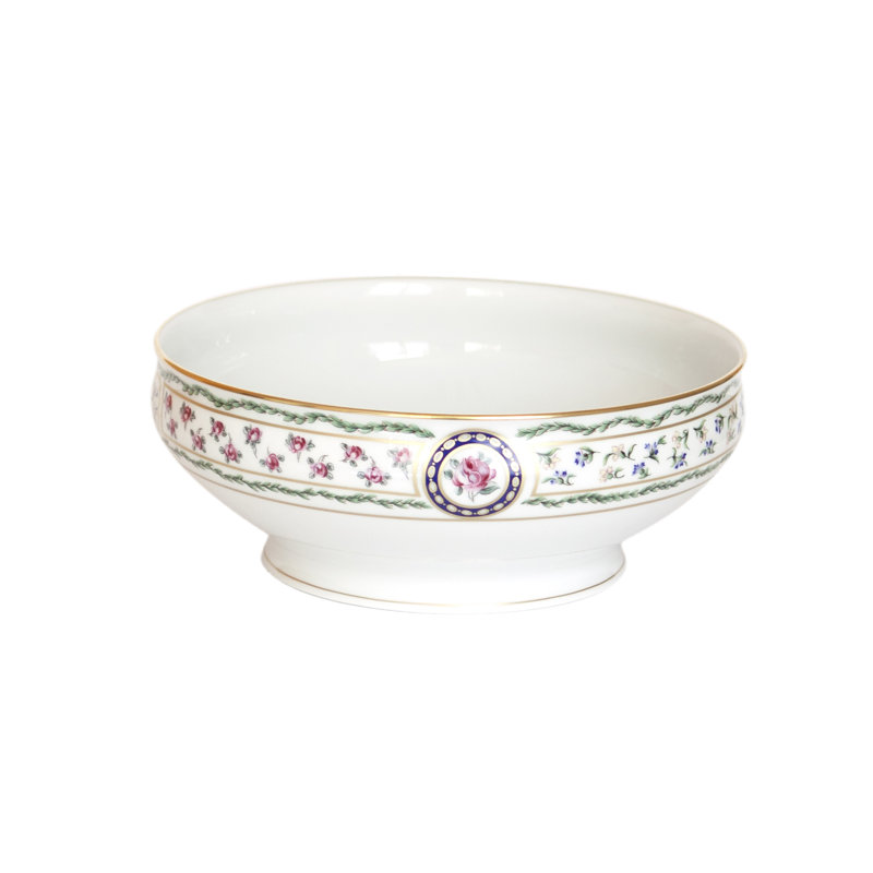 Louveciennes Porcelain Salad Bowl