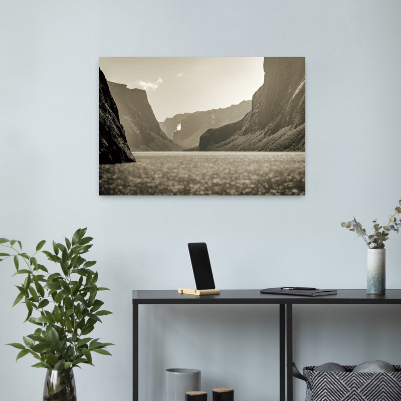 Art contemporain, paysage contemporain abstrait, art naturel, H 16 po x l 24 po, Brun