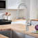 Pull Out Single Handle Kitchen Faucet with Double Function Sprayer Head