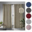 Bechard Blackout Linen Look Ring Top Curtains-1129326848-1129326856