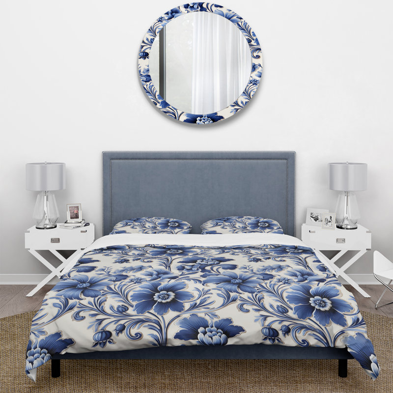 Ensemble de housse de couette Bronach, Housse de couette pour très grand lit et 2 très