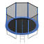 VEVOR in. Round Backyard Trampoline with Safety Enclosure