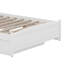Grand lit plateforme avec 2 grands tiroirs, lit gigogne simple TG-106923365