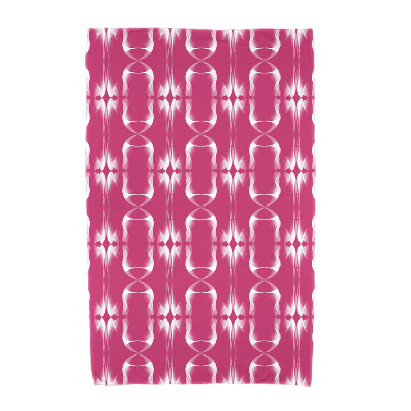 Serviette de plage en microfibre, Rose