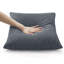 Striped Square Scatter Crushed Velvet Cushion Cover (Set of 4)-121763545