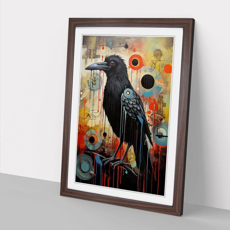 Raven Dadaism - Framed Print