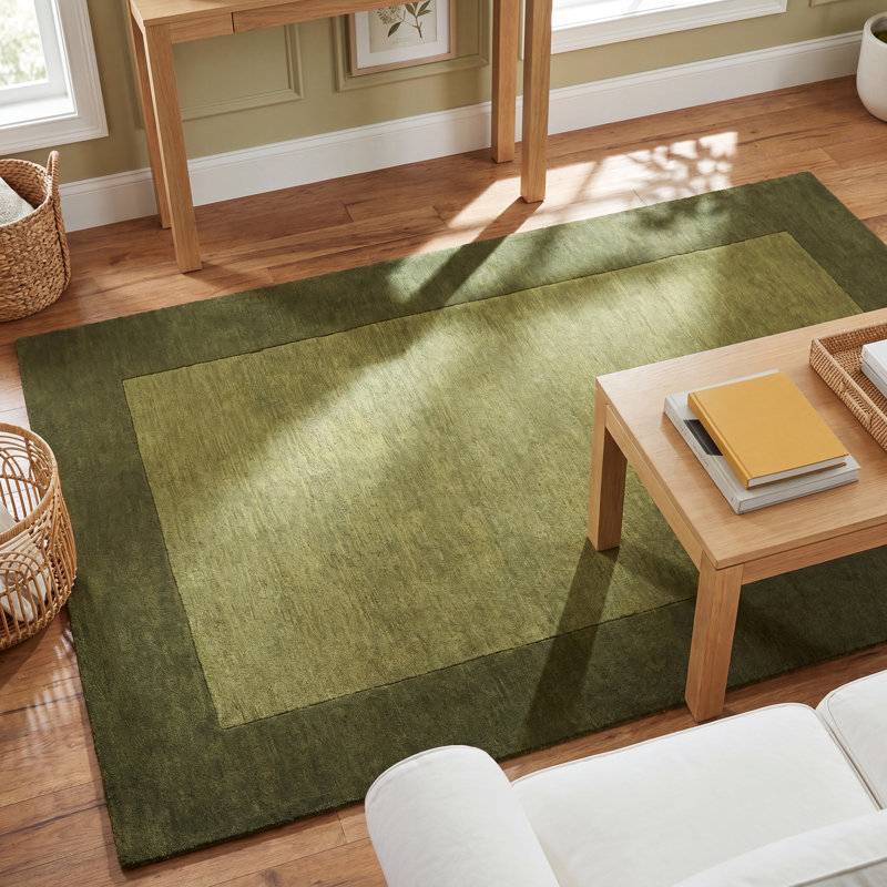 Dolma Hand Loomed Wool Rug, Square 6'