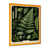 Impression dorée sur toile encadrée