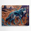 «Southwestern Animals», art mural brun 57-488637662