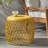 Santosh Round Metal Outdoor Side Table , 19.75'' in. W 19.75'' in. D-1995717093