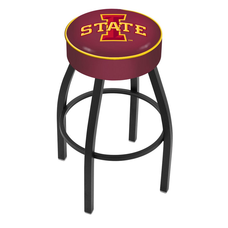 Tabouret de bar et de comptoir NCAA, Iowa State, Noir, Tabouret de bar (assise de 30 po de hauteur)