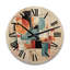 Horloge murale en bois massif Munden-967415366