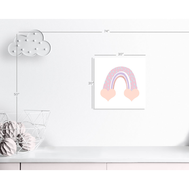 Arc-en-ciel 1, H 20" x l 20" x P 1", Papier