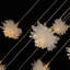 Luminaire suspendu en cristal de quartz naturel